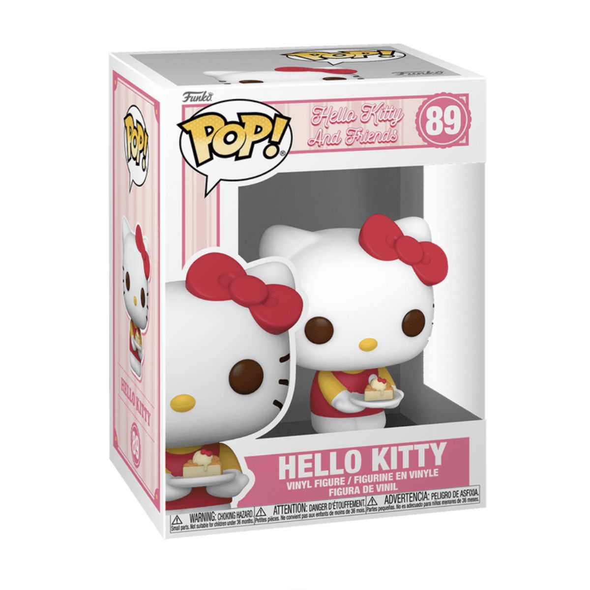 FUNKO - Hello Kitty Con Postre Funko Pop 89 Sanrio Original