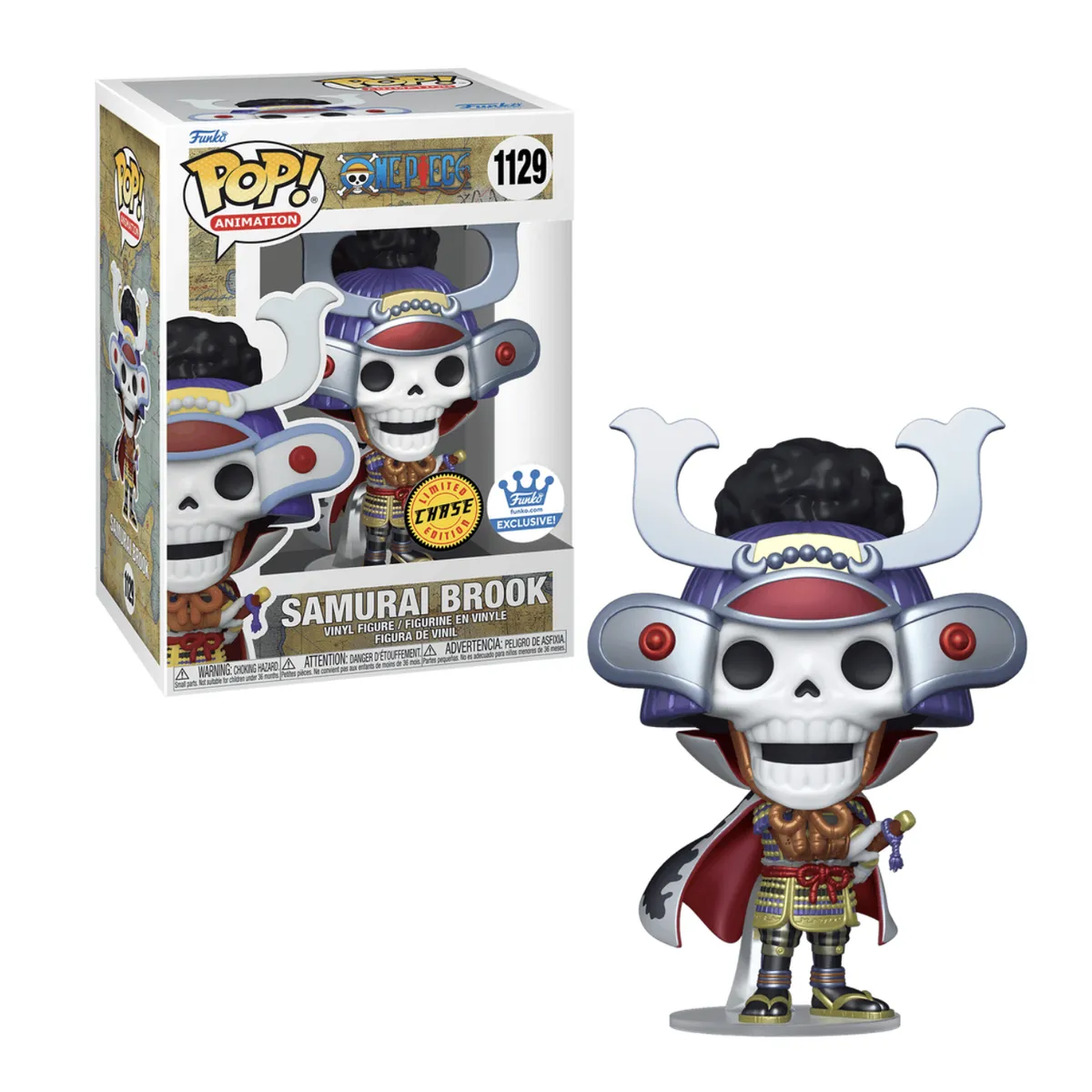 FUNKO - Samurai Brook Chase Funko Pop 1129 One Piece Exclusivo