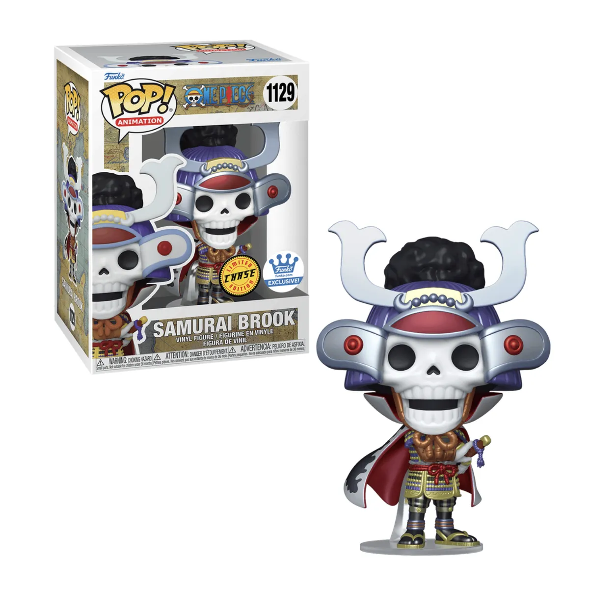 FUNKO - Samurai Brook Chase Funko Pop 1129 One Piece Exclusivo