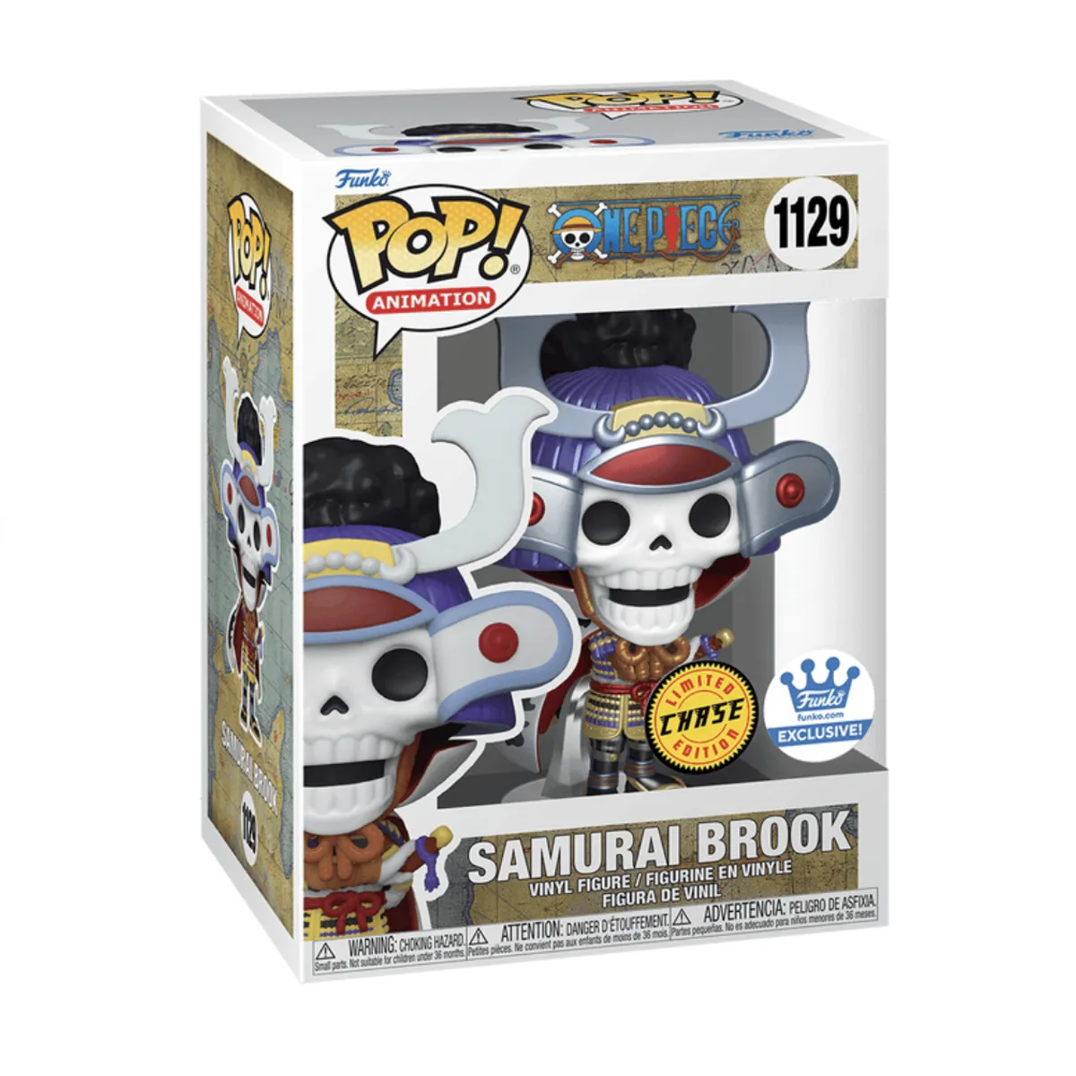 FUNKO - Samurai Brook Chase Funko Pop 1129 One Piece Exclusivo