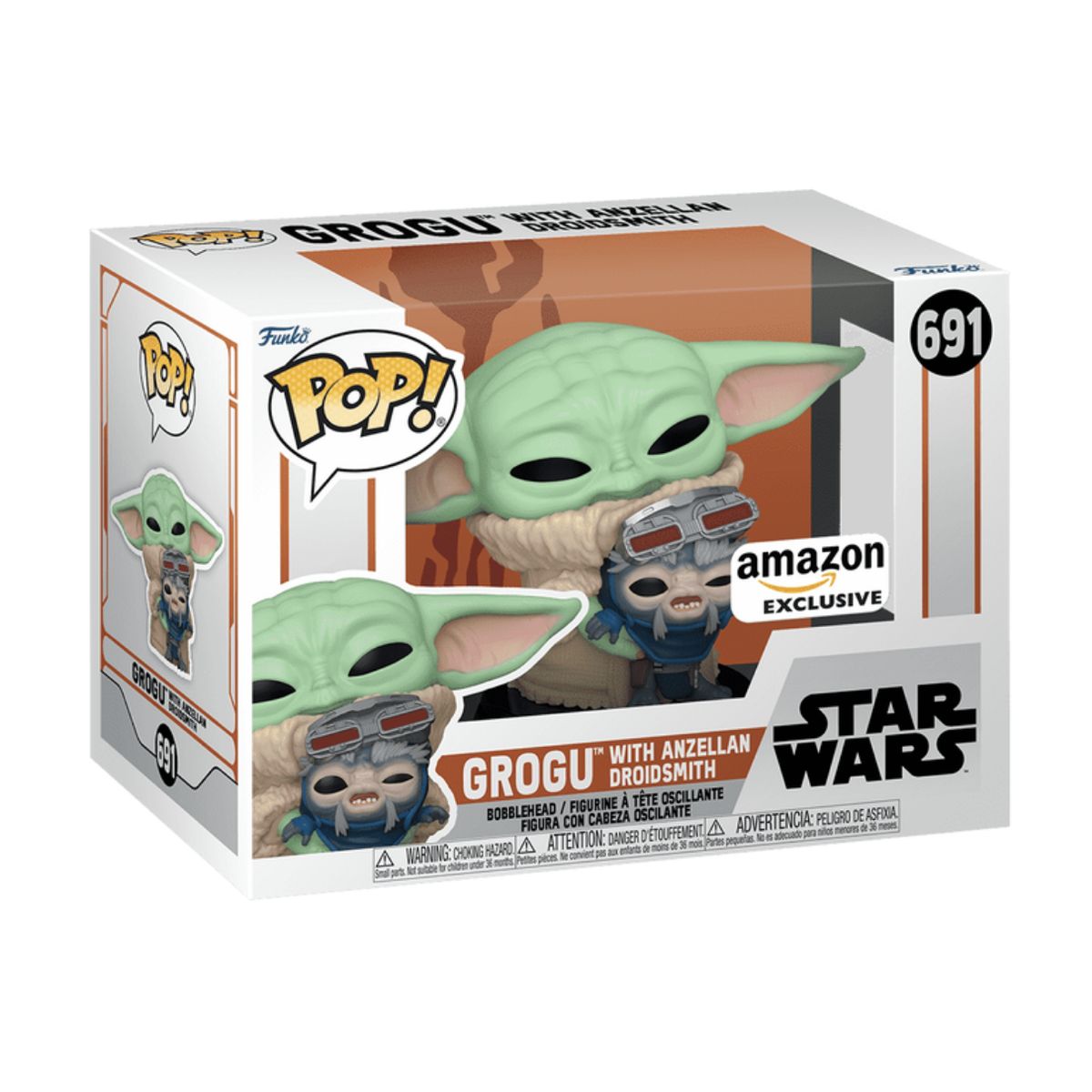 FUNKO - Grogu w Anzellan Droidsmith Funko Pop 691 Star Wars