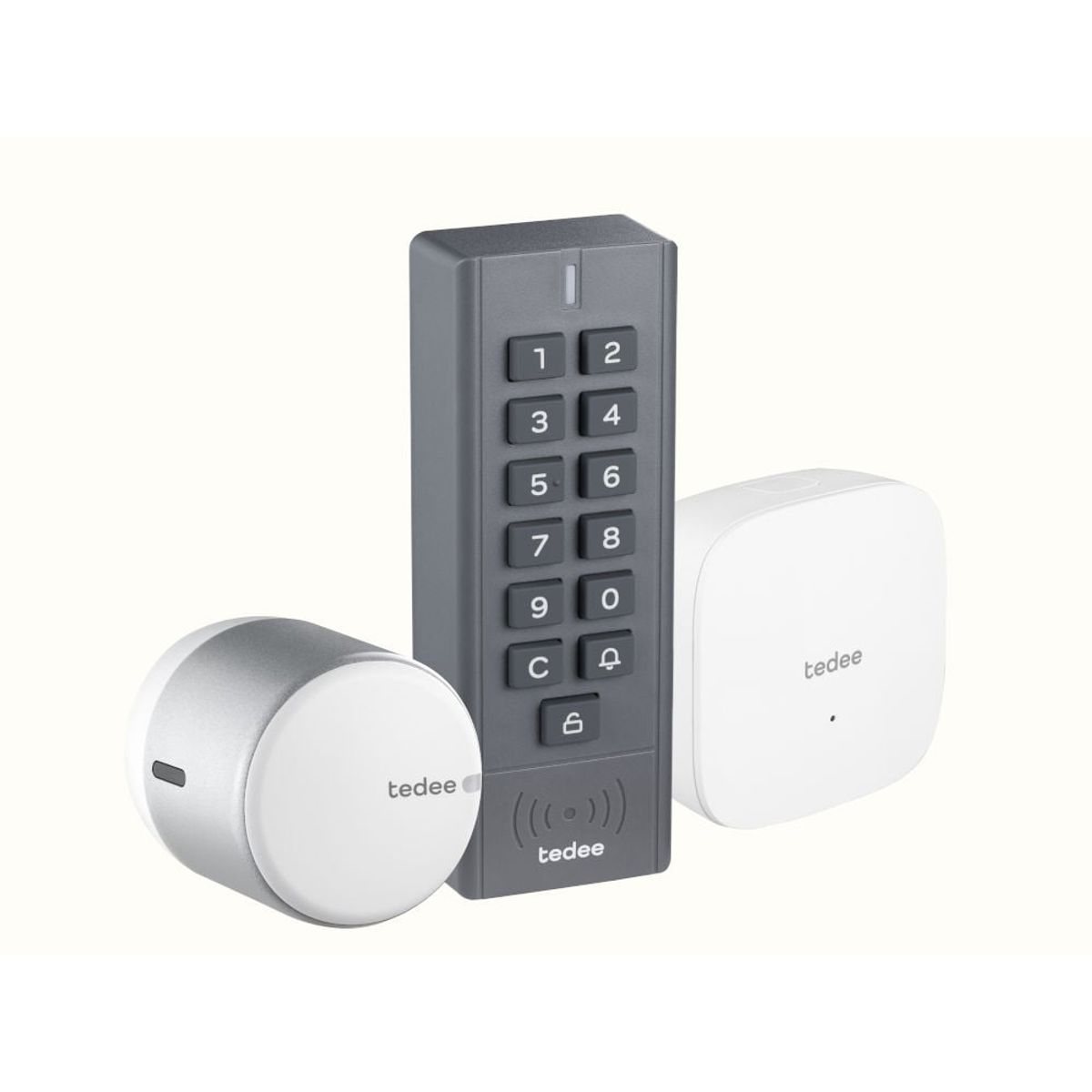 TEDEE - Cerradura Smart Tedee Go  Con Teclado y Bridge Wifi