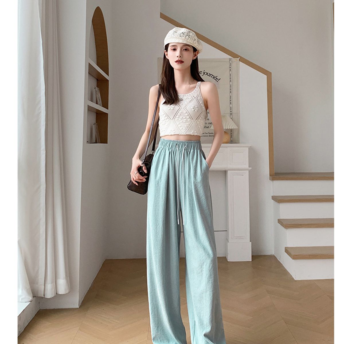 BLWOENS - Pantalones Mujer - Verde