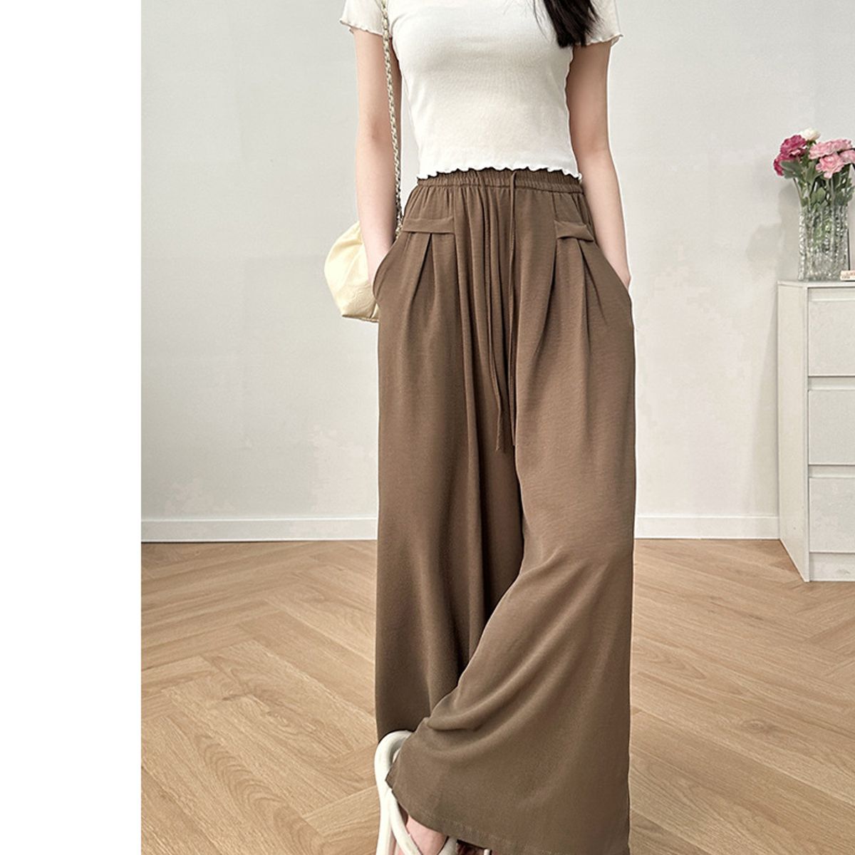 BLWOENS - Pantalones Mujer - Café