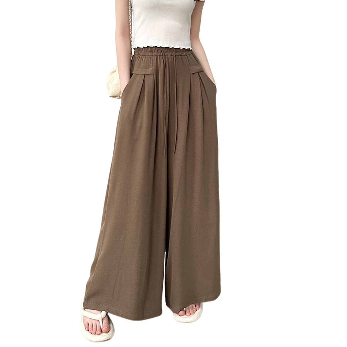 BLWOENS - Pantalones Mujer - Café