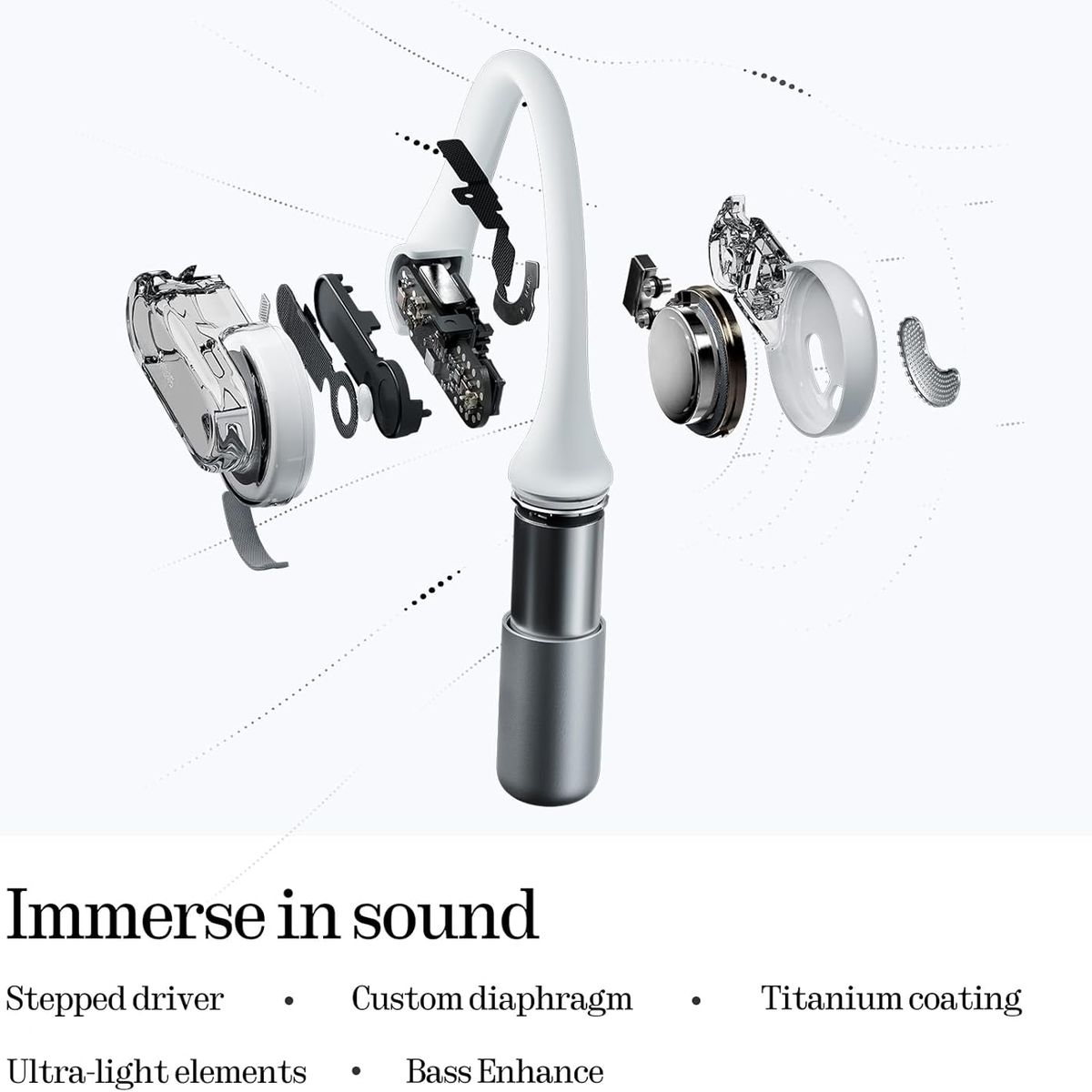 NOTHING - Nothing Ear Open - Auriculares Bluetooth con tecnología