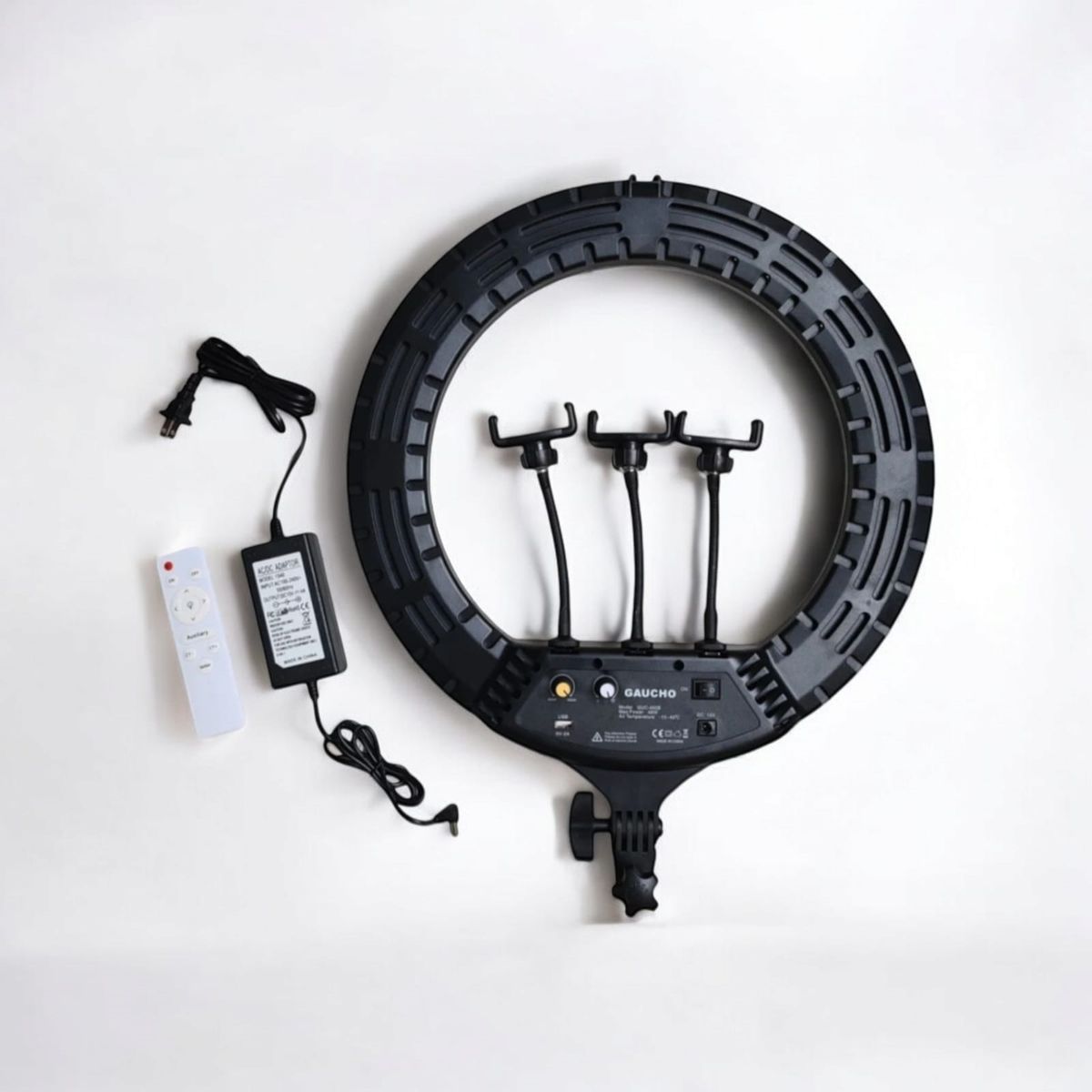 GENERICO - Aro de luz LED 45cm Profesional + Trípode 1.80 Mts Profesional