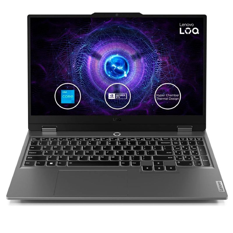 LENOVO - LENOVO LOQ 15IRX9 Intel Core i7-13650HX Pantalla 15.6" FHD 16GB 512GB RTX 4050 6GB Win 11Pro