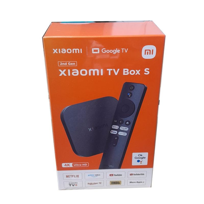 XIAOMI - Xiaomi Mi Tv Box S 2da GEN Con Google Tv Ultra 4K Chromecast