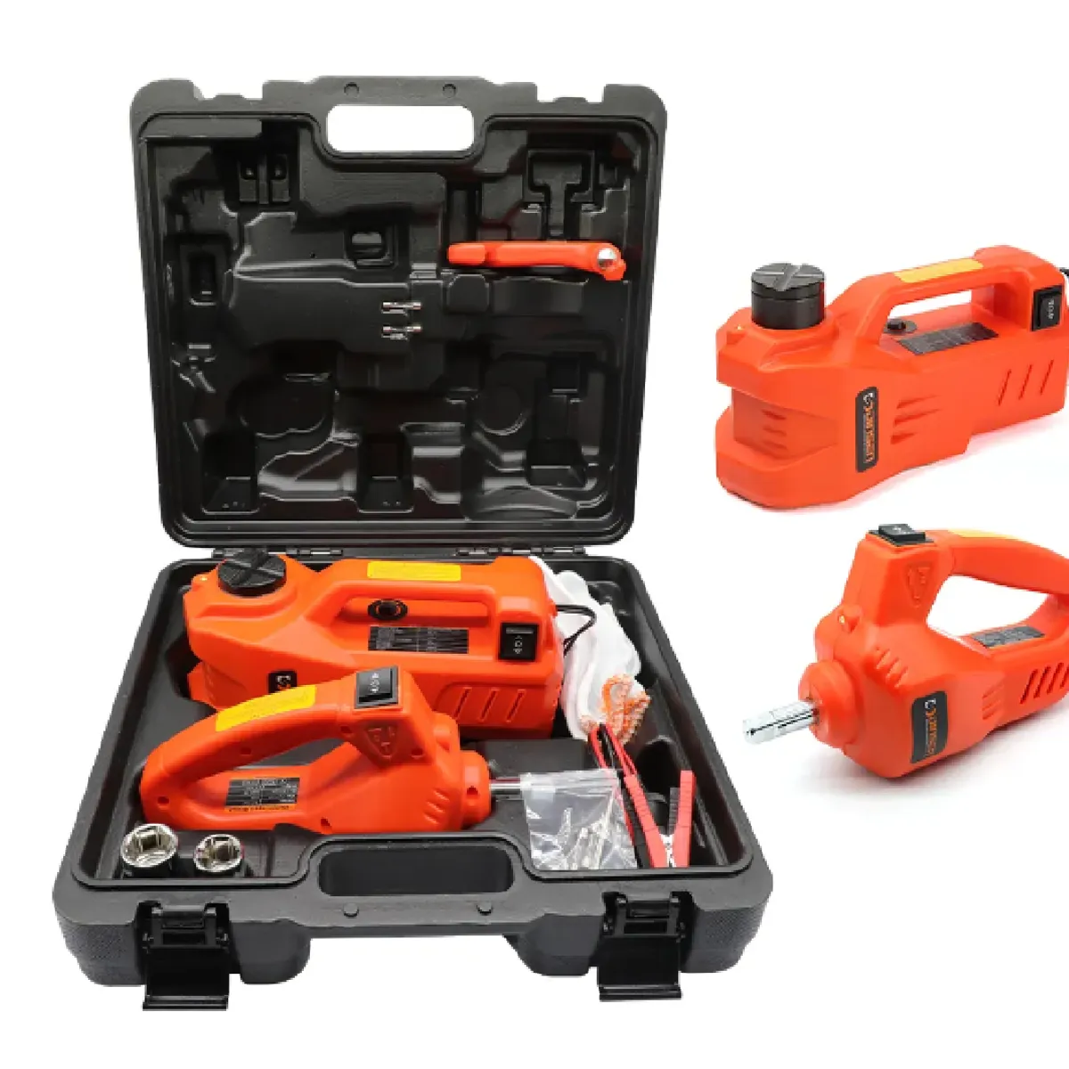 GENERICO - Gata Eléctrica Para  Auto y Camioneta 3 T - 2 en 1