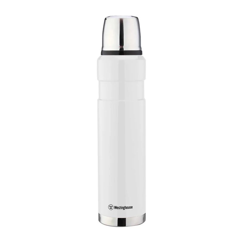 WESTINGHOUSE - Termo acero inoxidable 1L blanco