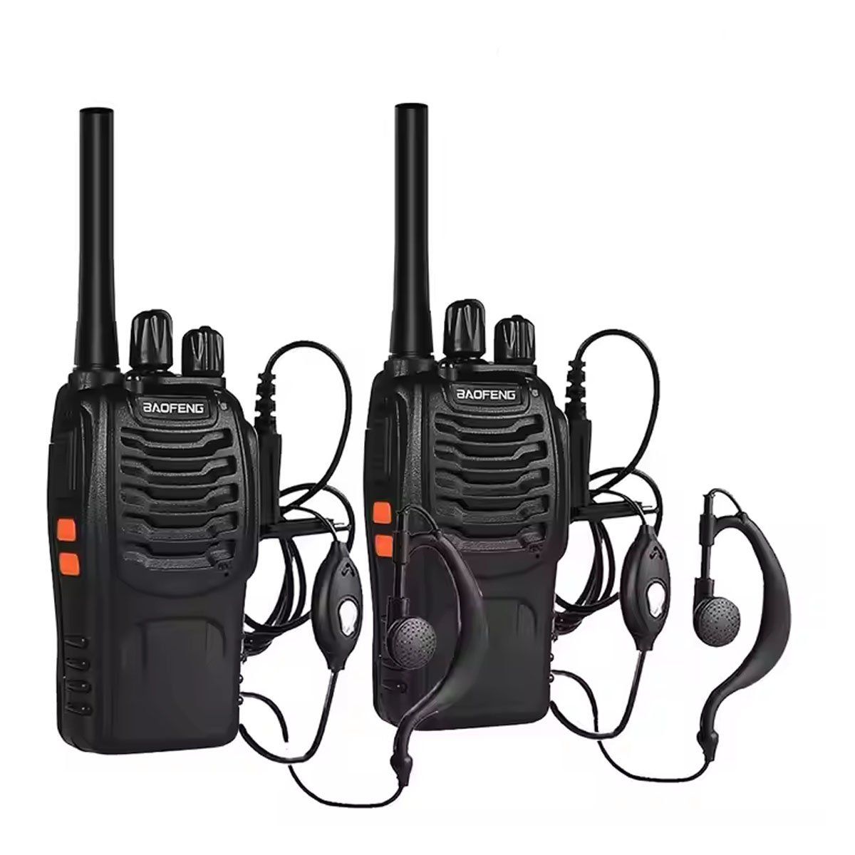 BAOFENG - Walkie Talkie Baofeng Pack x 2 BF888S 16 Canales 3KM Profesional