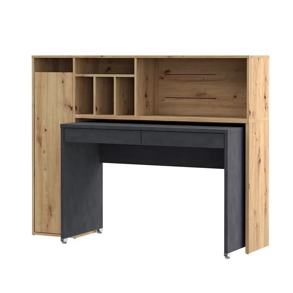 GENERICO - Escritorio Moderno Nato 1 Puerta 2 Cajones R&R MUEBLES