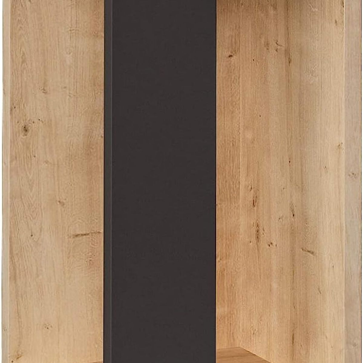 TU MESITA - Velador Minimalista Dallina DunaNegro TU MESITA