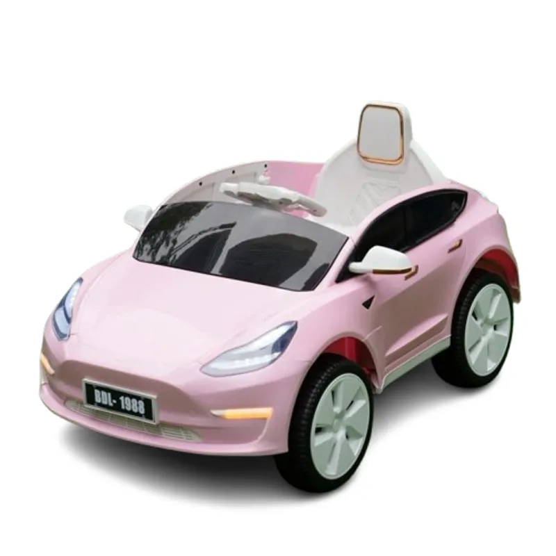 GENERICO - Carro Princess rosado a batería para niñas 12V