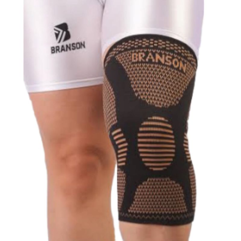 BRANSON - Rodillera Hilos de Cobre talla XL
