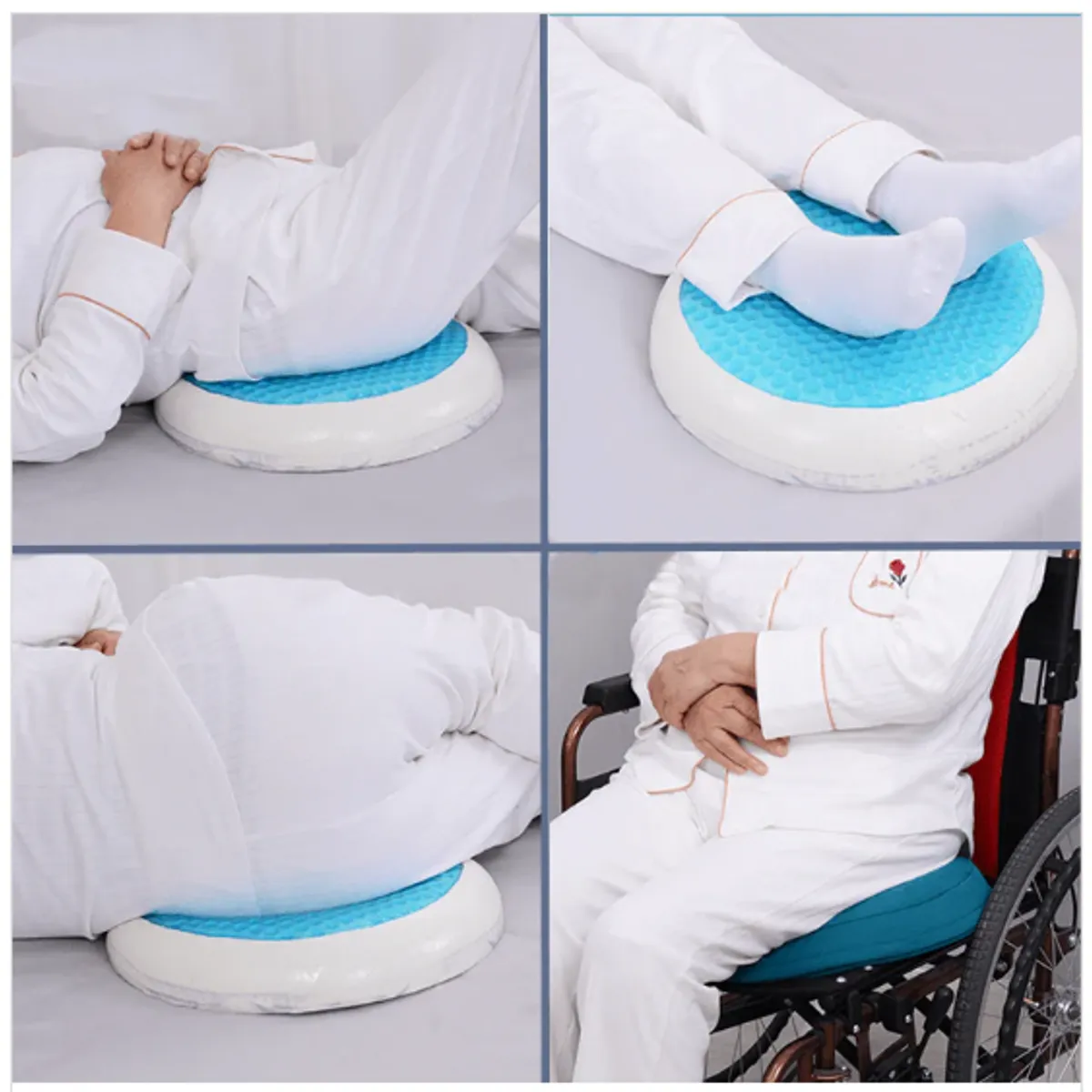 GENERICO - COJIN DE ASIENTO DONA CON GEL TECH