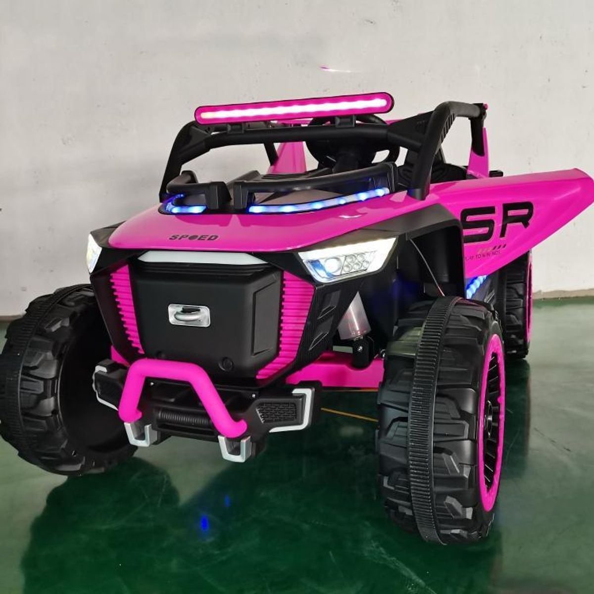 GENERICO - Carro Rosa 4x4 a batería para niñas 12V