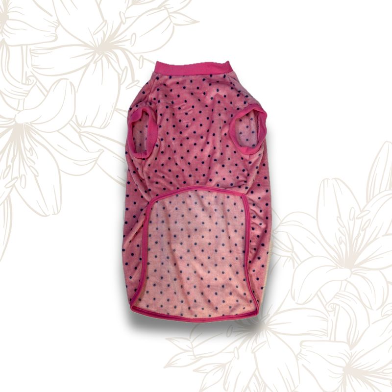 GENERICO - Capa de felpa rosa - Talla 7