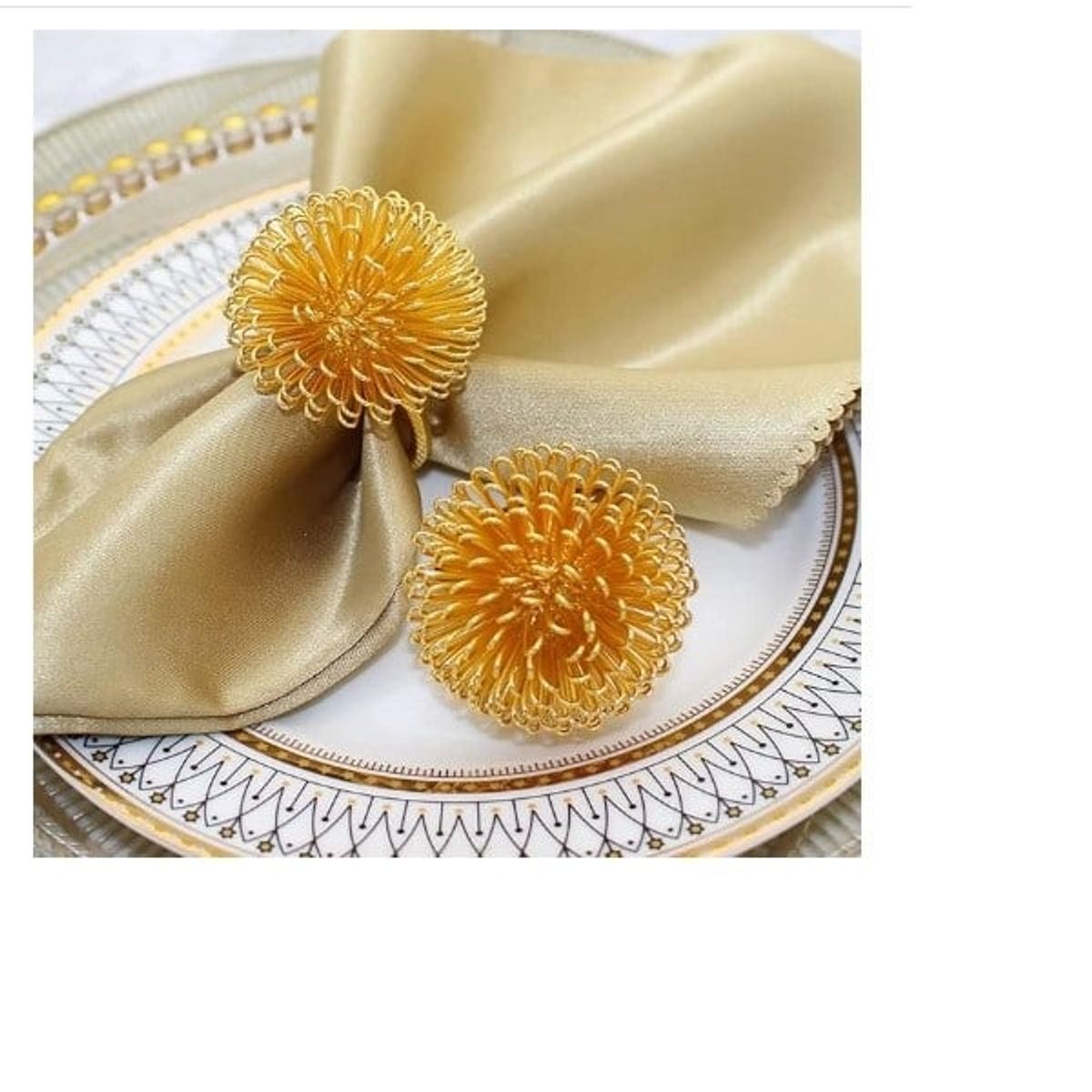 GENERICO - Aro servilleta Calidad A1 pack de 6