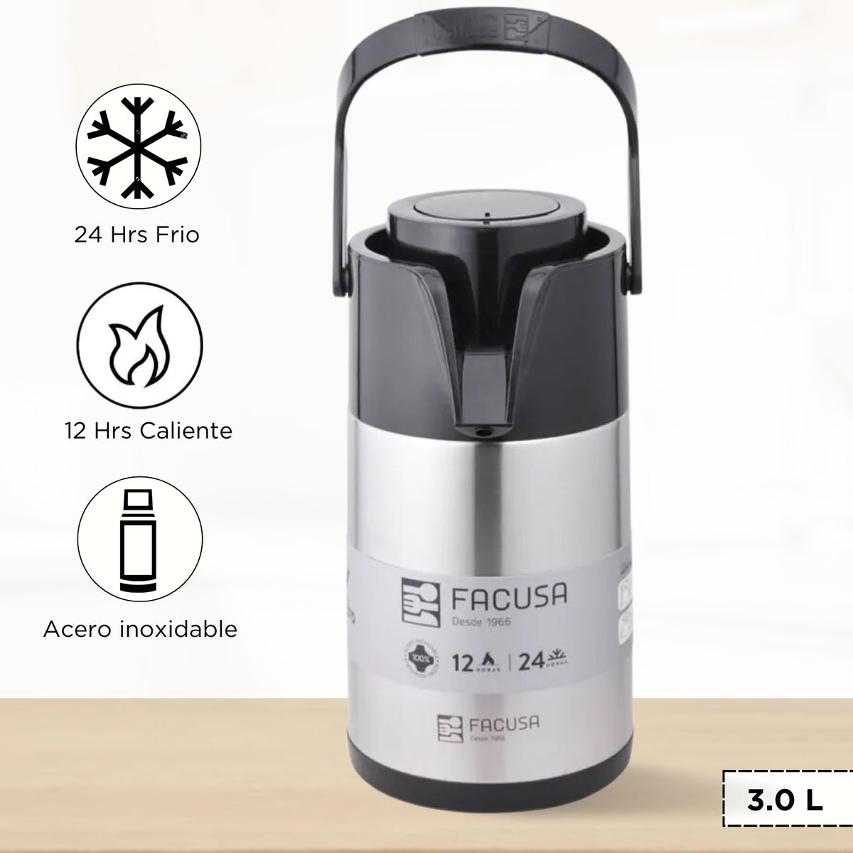 FACUSA - Termo Sifon Motion Facusa 3.0 L