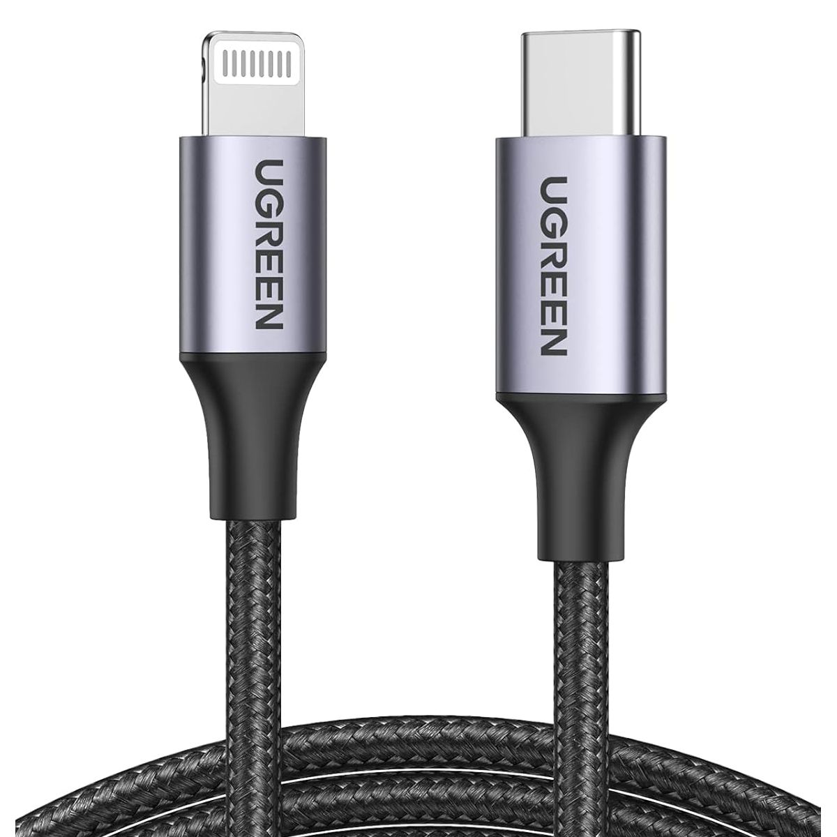 UGREEN - Cable USB C a Lightning para iPhone certificación MFi 20W - UGREEN