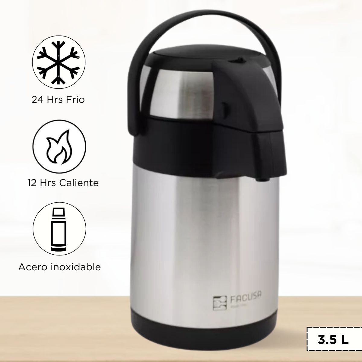 FACUSA - Termo Sifon Pro Facusa 3.5 L