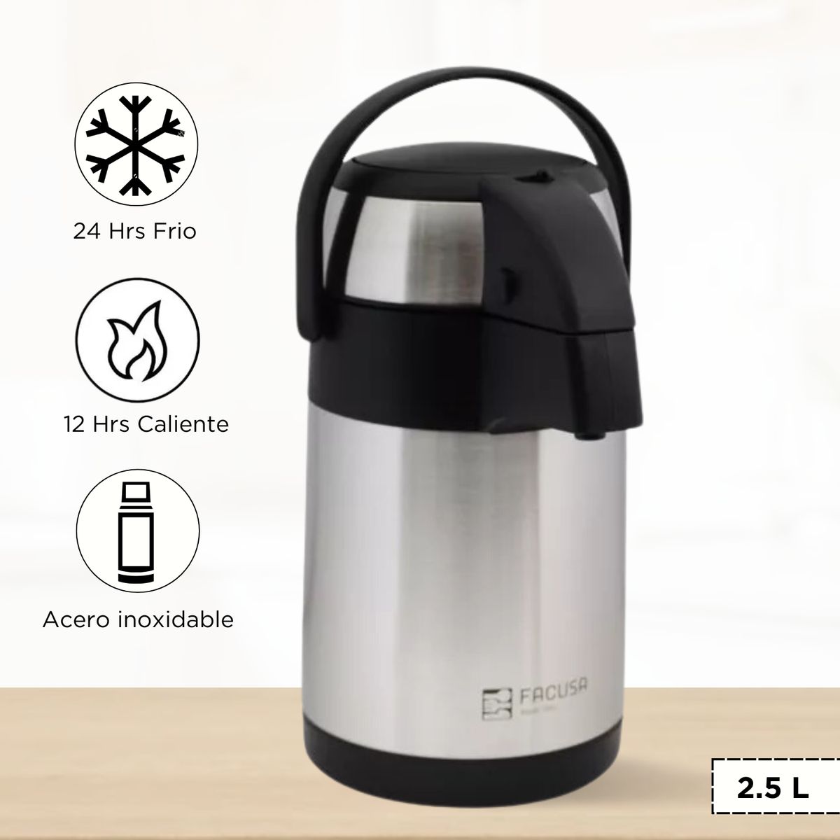 FACUSA - Termo Sifon Pro Facusa 2.5 L