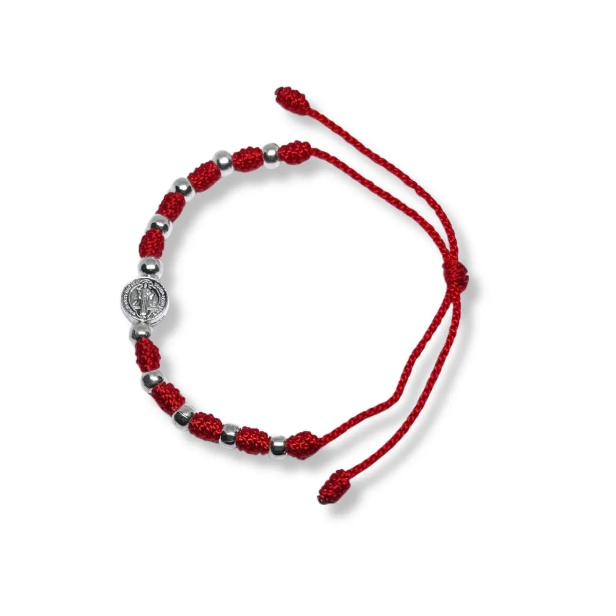 SANTORAL - Pulsera Denario San Benito Nudos - Bijoutería