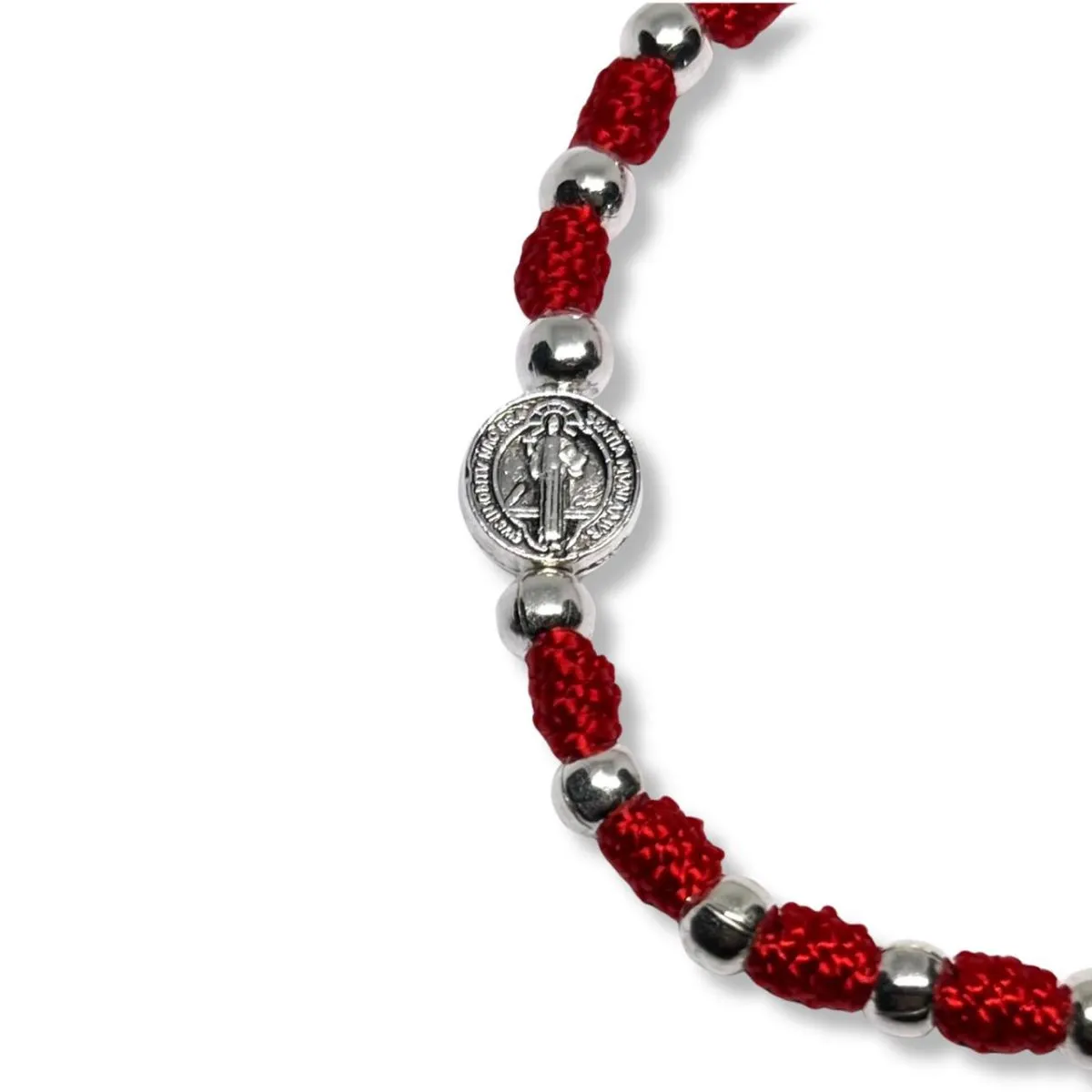 SANTORAL - Pulsera Denario San Benito Nudos - Bijoutería
