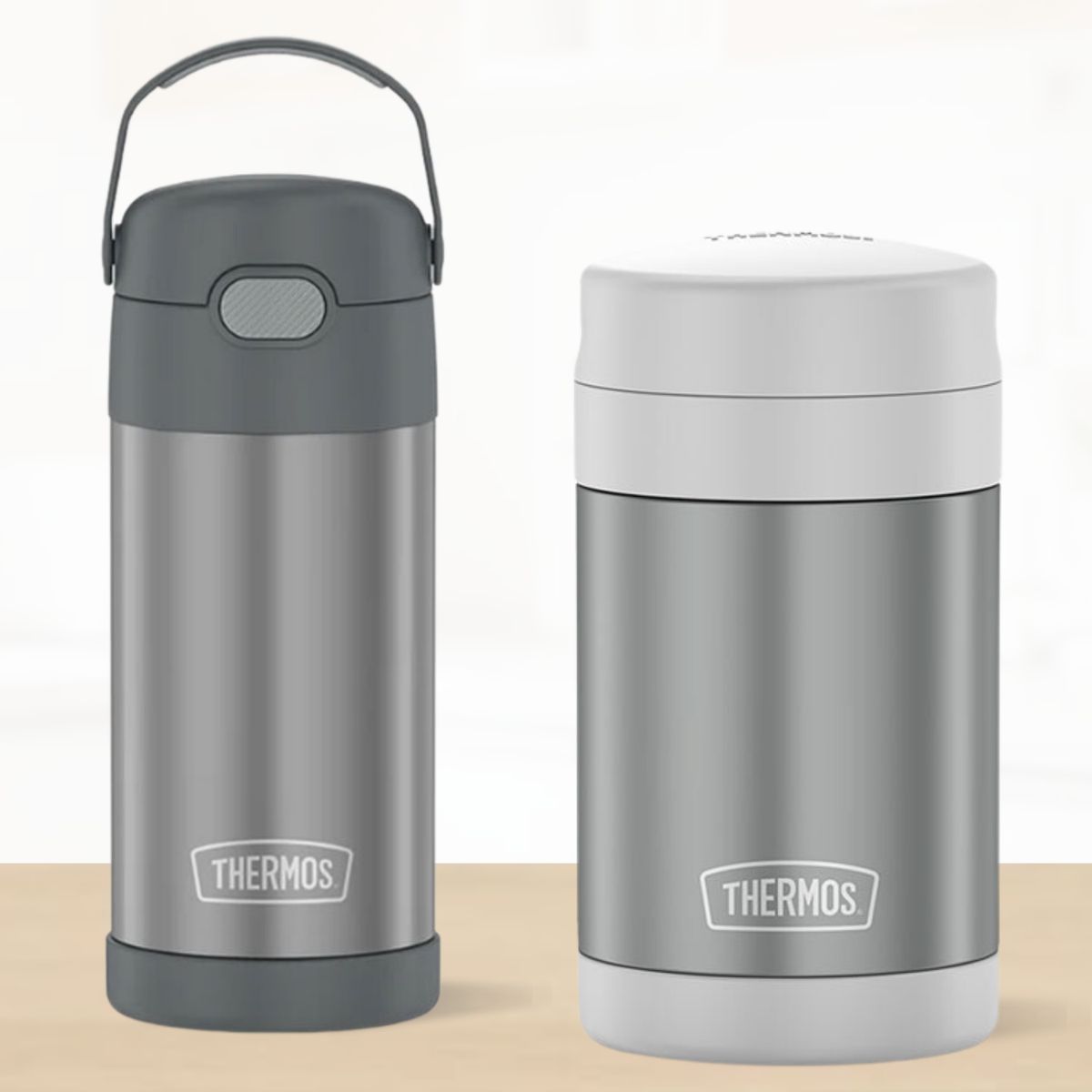 THERMOS - Combo de Termo Para Niño Gris