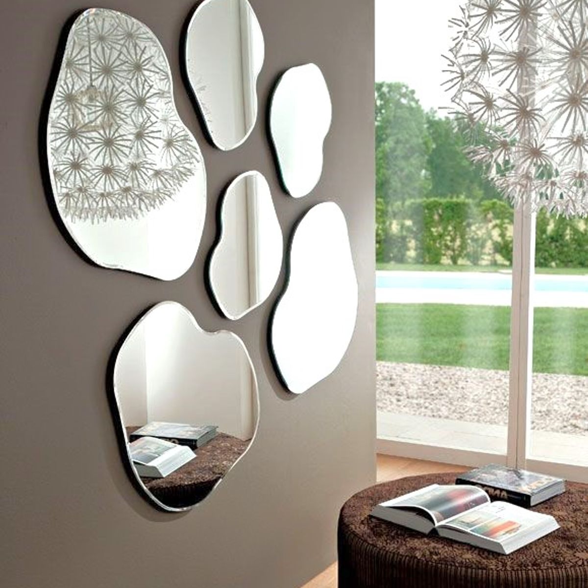 LUMINAR BRILLO & LUZ - Espejos decorativos aesthetic para sala y comedor