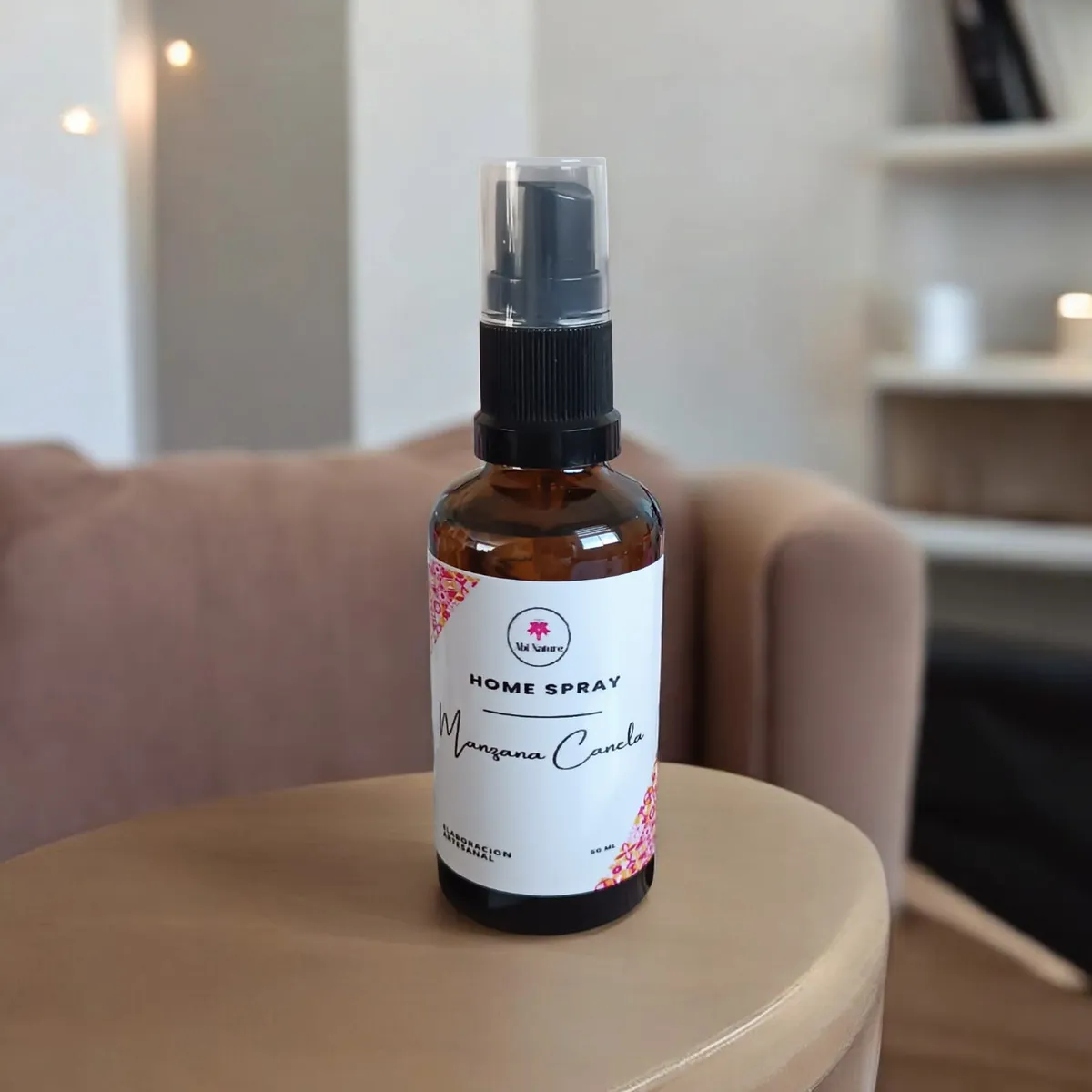 GENERICO - HOME SPRAY AROMATIZADOR DE AMBIENTE Y TEXTIL MANZANA CANELA 50 ML