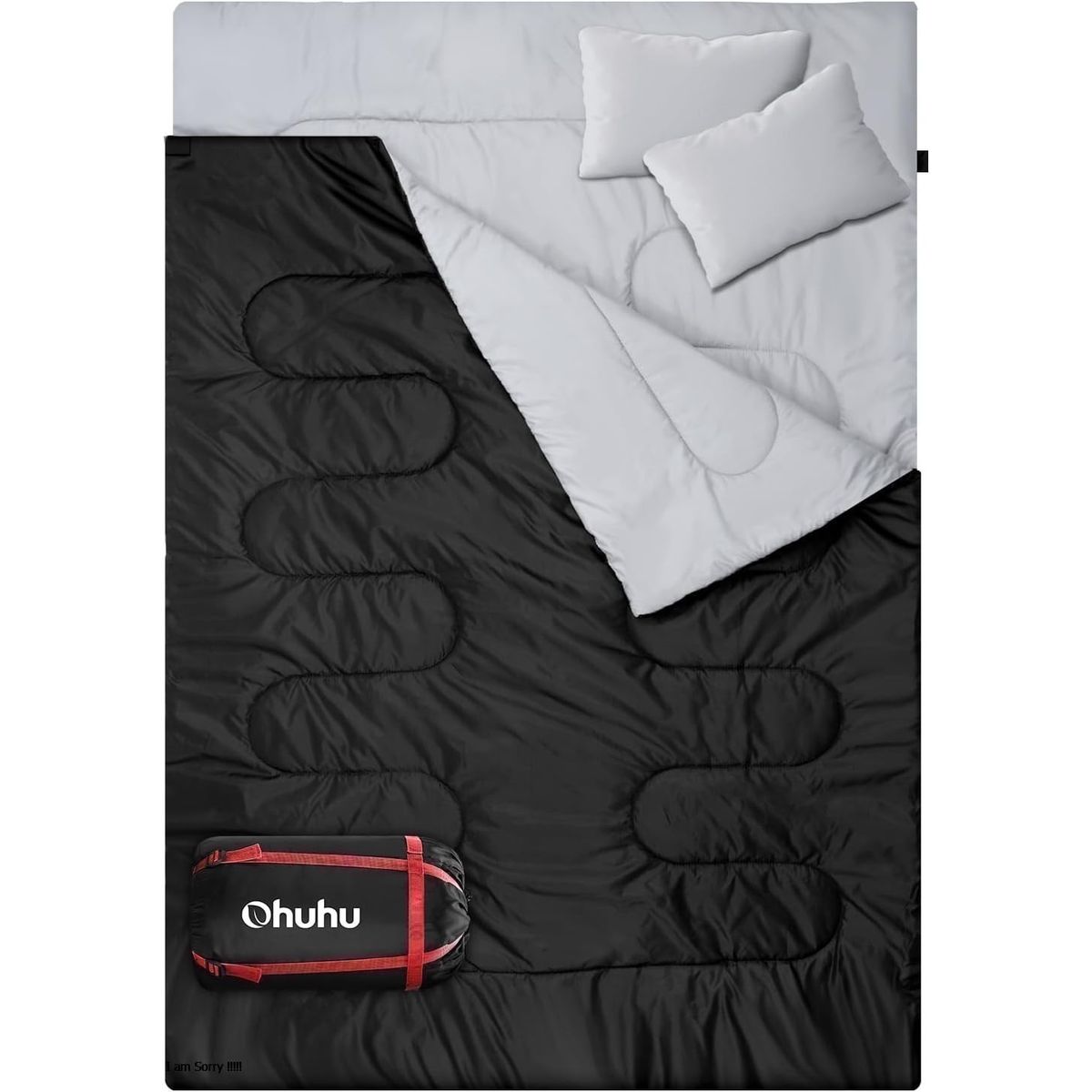 GENERICO - Bolsa de dormir sleeping para 2 personas