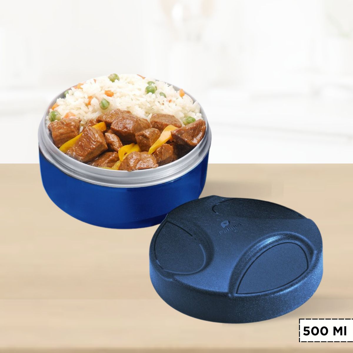 POLIMES - Termo de Comida Mini Collection Azul