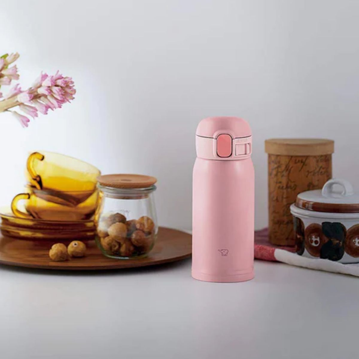 ZOJIRUSHI - Termo de Bebida Baby Mug Zojirushi Rosado 360 Ml