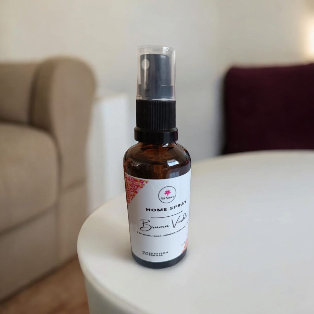 GENERICO - HOME SPRAY AROMATIZADOR DE AMBIENTE Y TEXTIL BRUMA VERDE 50 ML