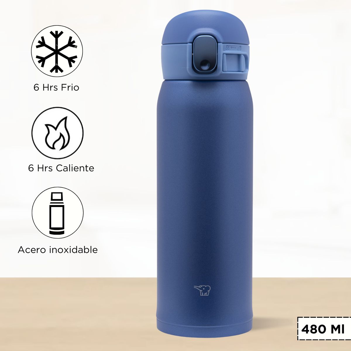 ZOJIRUSHI - Termo de Bebida Baby Mug Zojirushi Azul 480 Ml