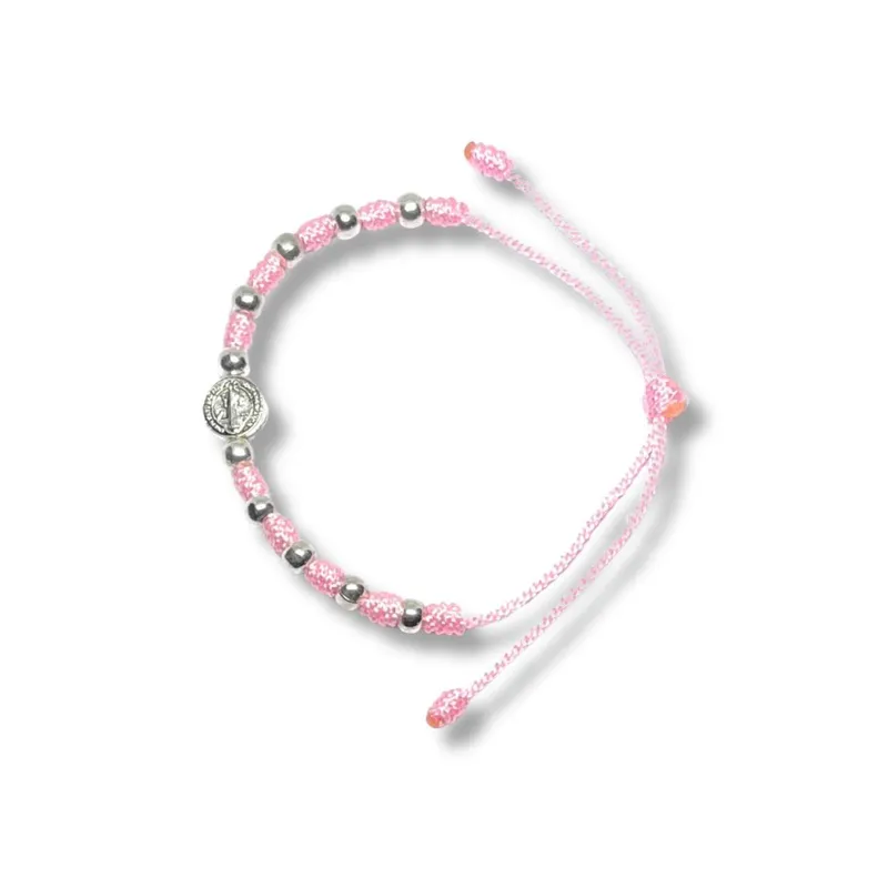 SANTORAL - Pulsera Denario San Benito Nudos - Bijoutería