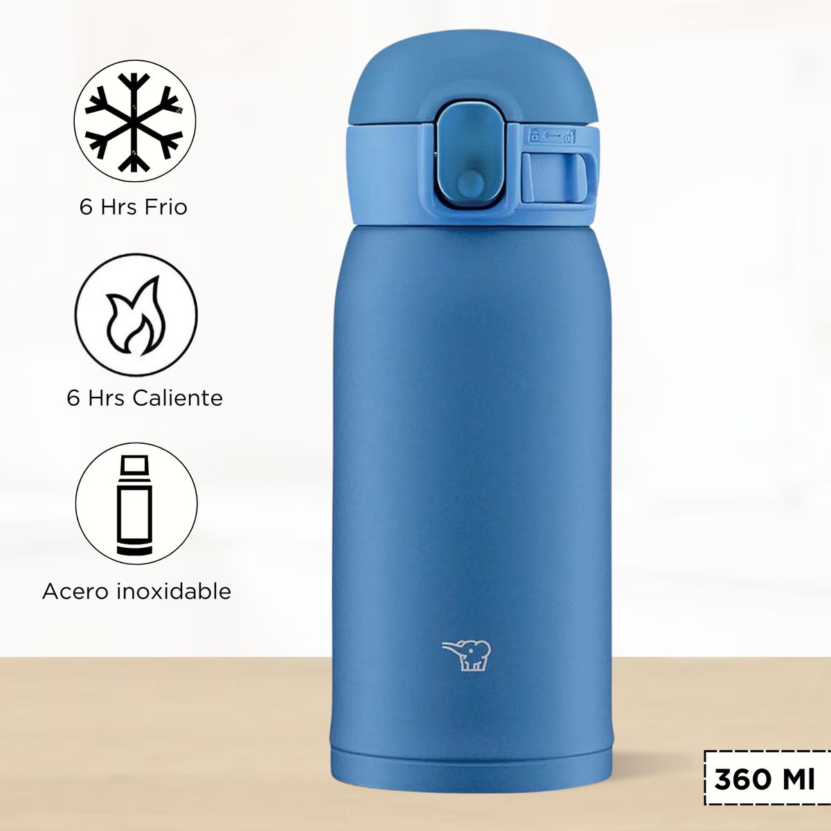 ZOJIRUSHI - Termo de Bebida Baby Mug Zojirushi Azul 360 Ml