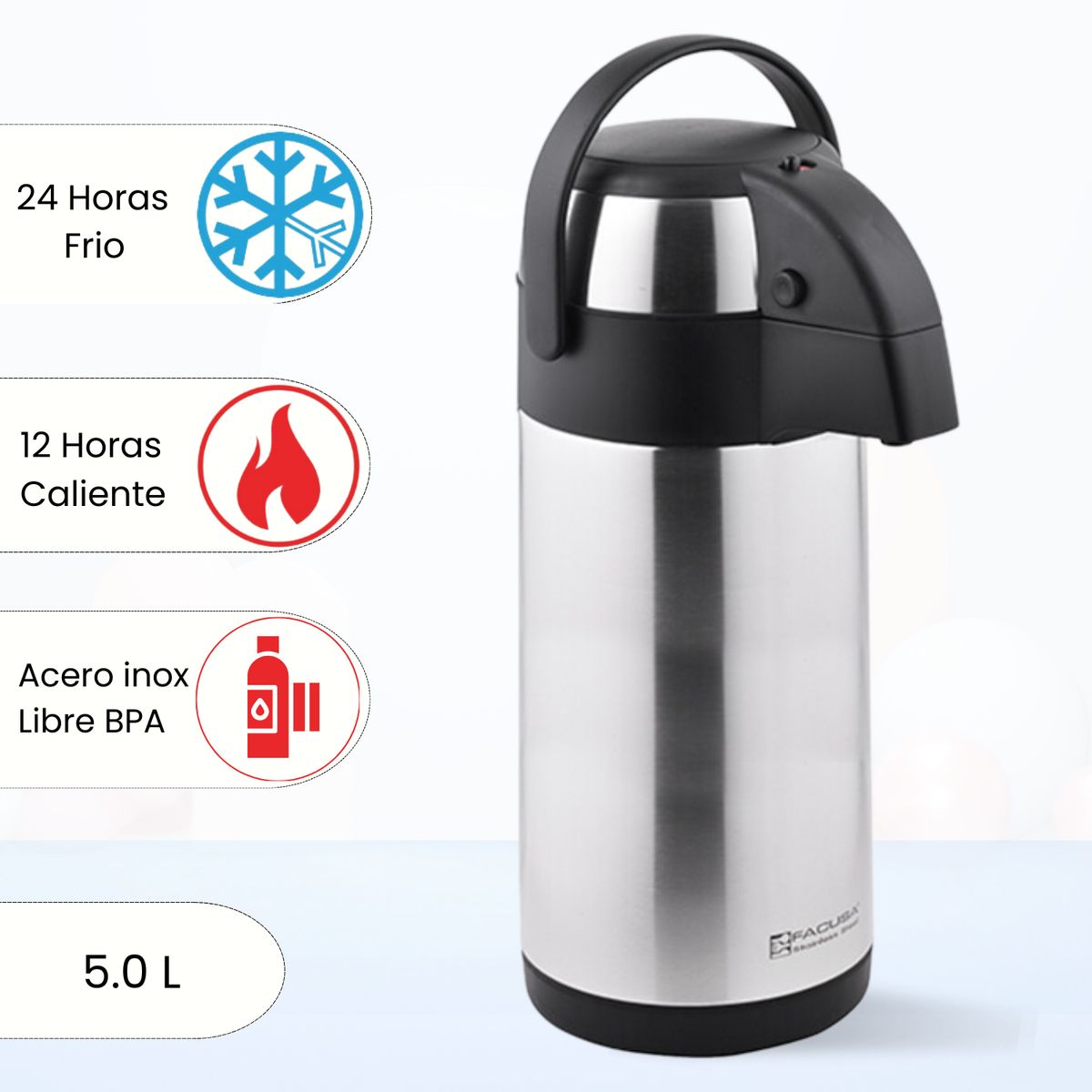 FACUSA - Termo Sifon Pro Facusa 5.0 L