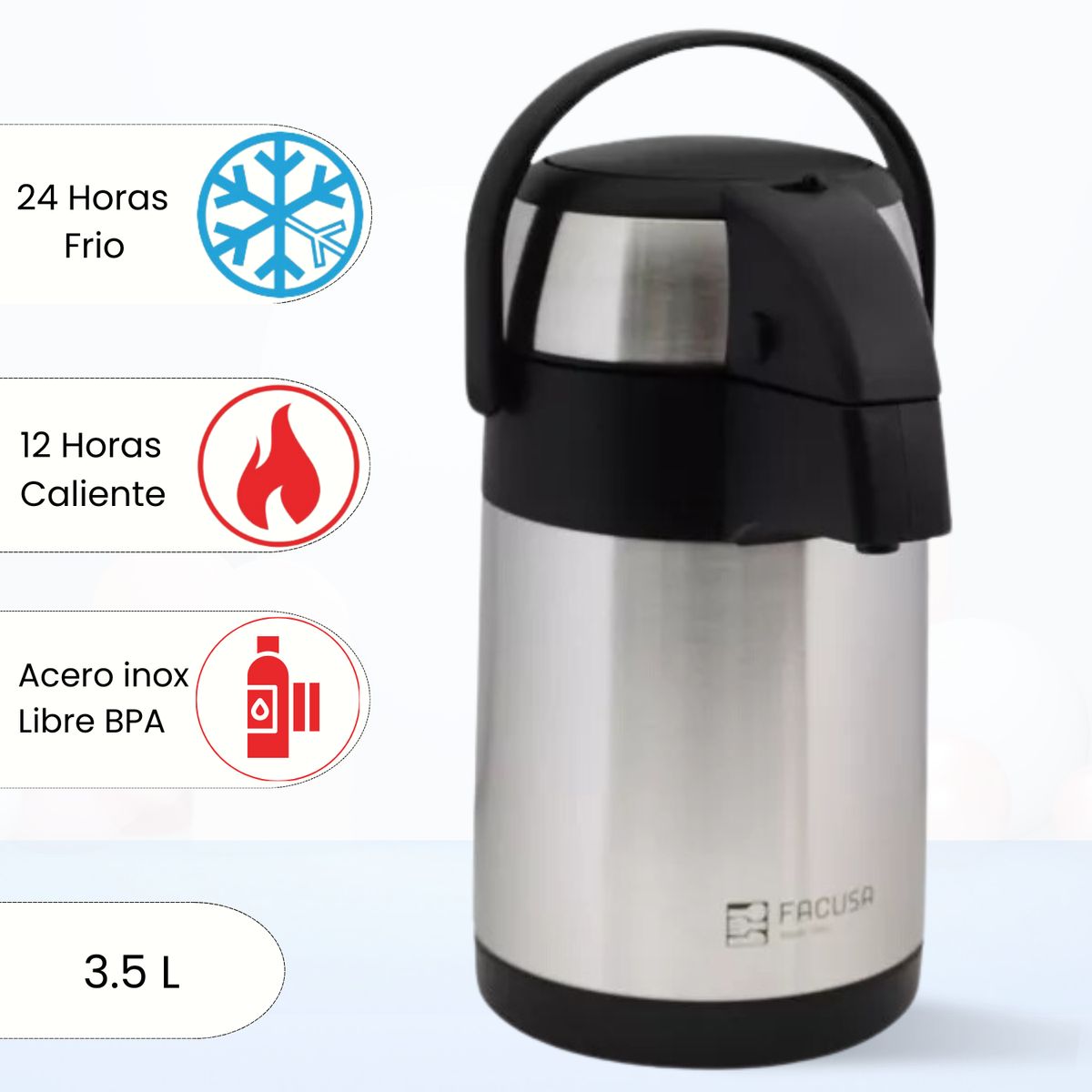 FACUSA - Termo Sifon Pro Facusa 3.5 L
