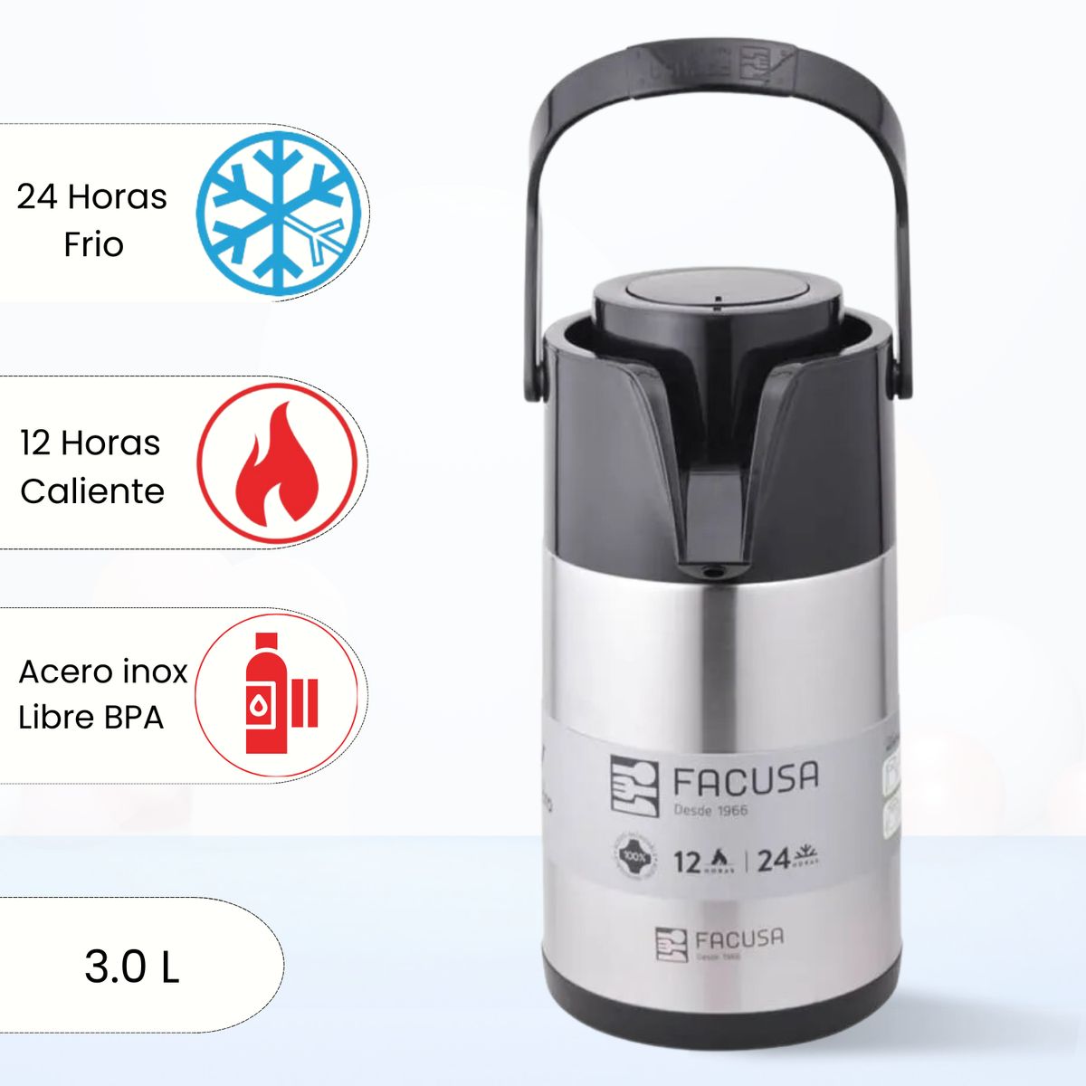 FACUSA - Termo Sifon Motion Facusa 3.0 L