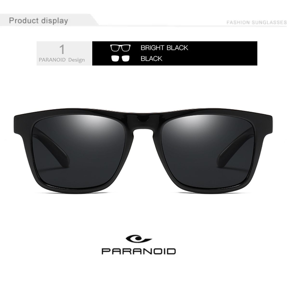 GENERICO - Lentes de Sol PARANOID Ultra - Polarizados - UV400 - Brillo