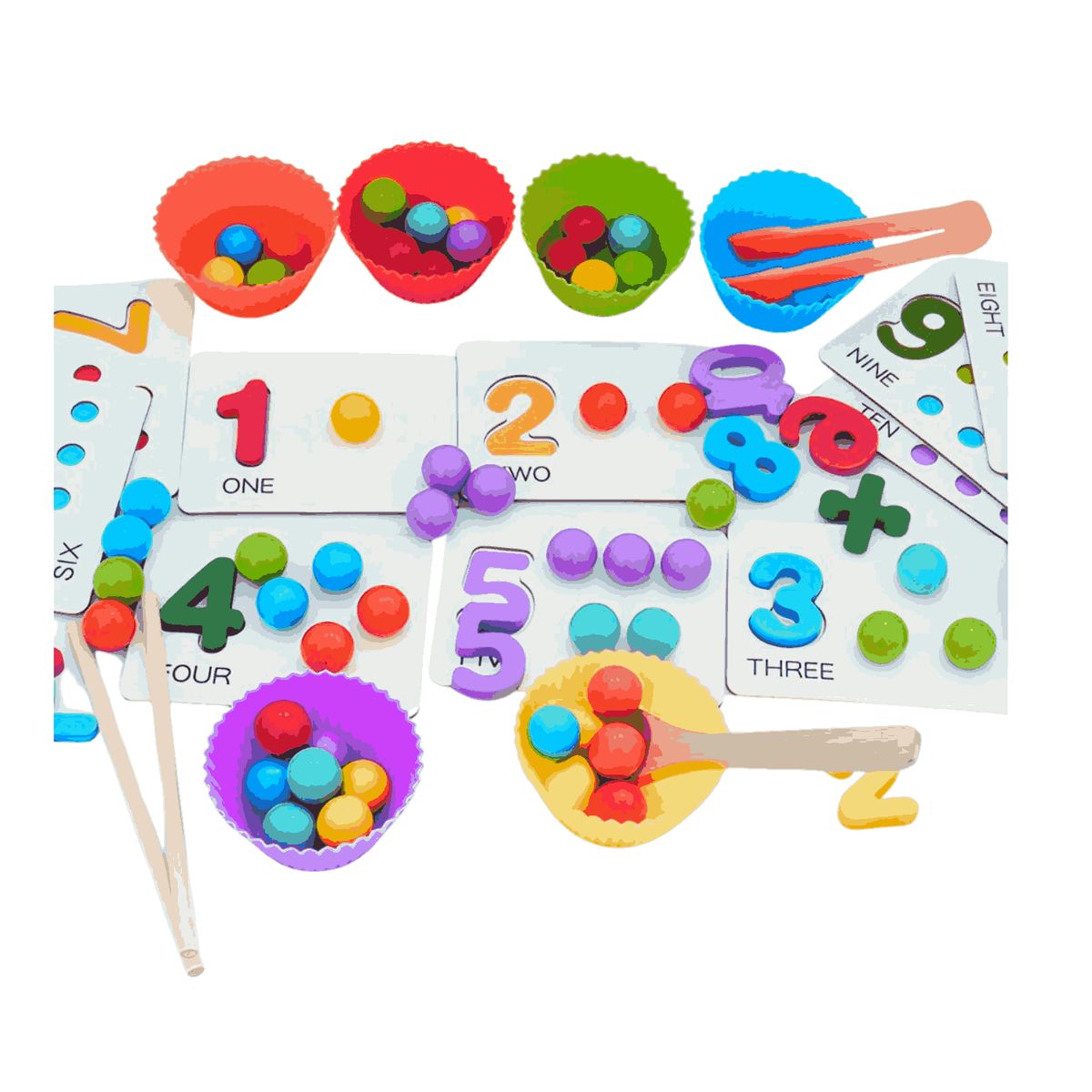 GENERICO - Juego de Matemáticas Montessori Matemágicas