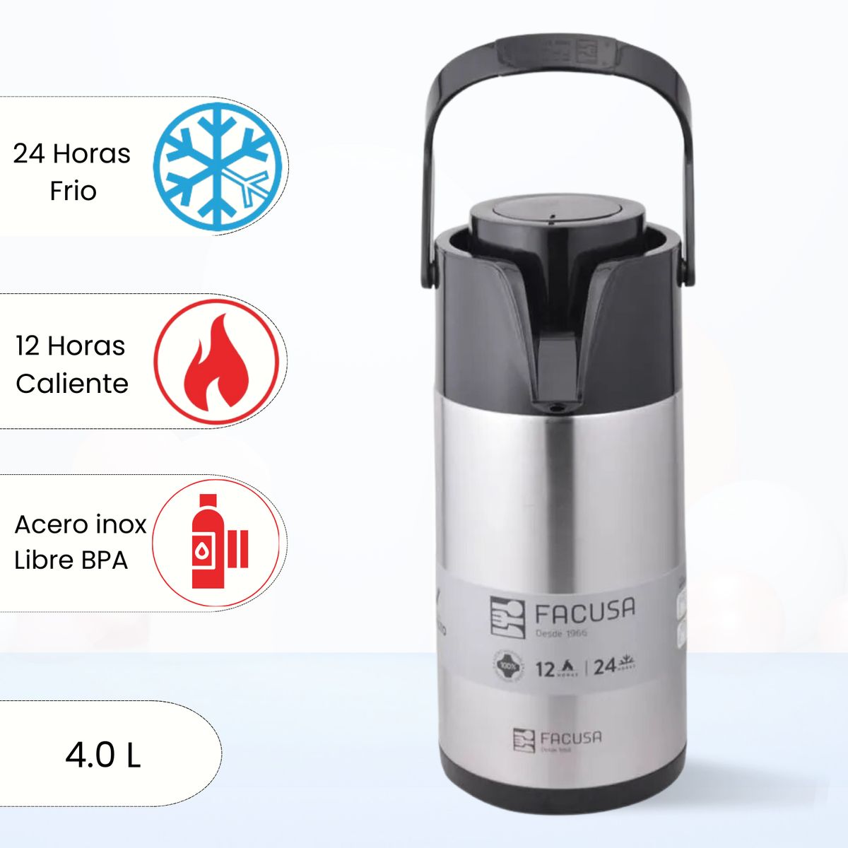 FACUSA - Termo Sifon Motion Facusa 4.0 L