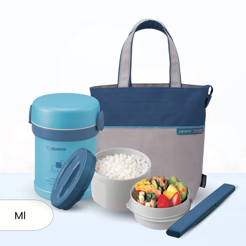 ZOJIRUSHI - Termo de Comida 2 Divisiones Mr Bento Zojirushi 700 Ml