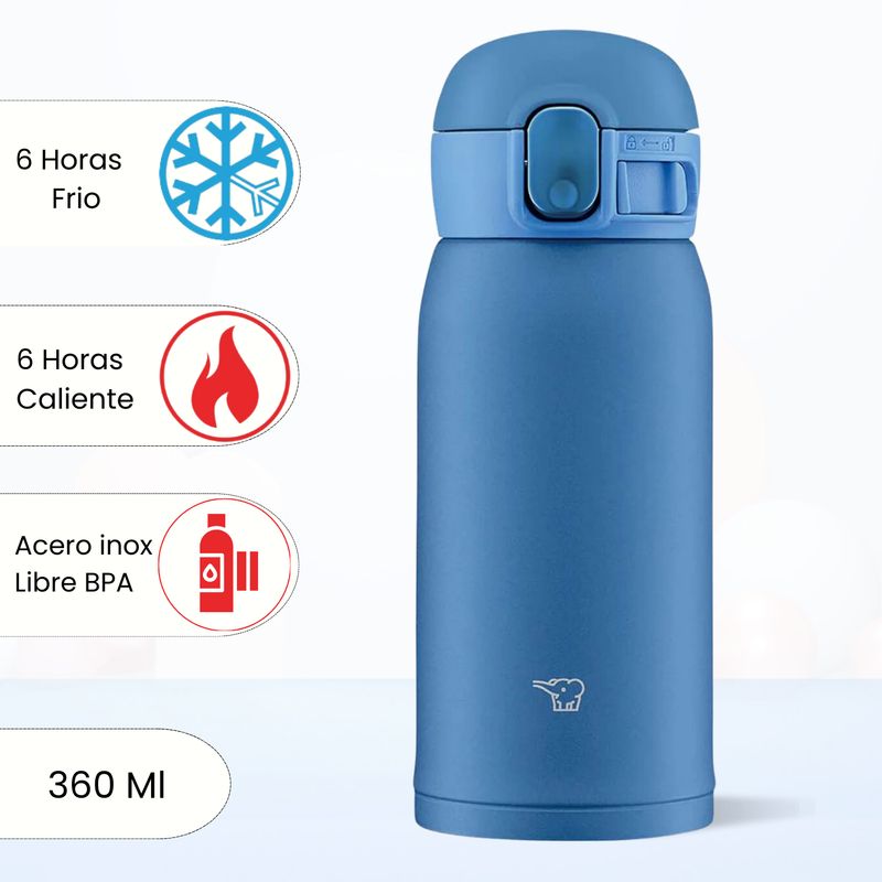 ZOJIRUSHI - Termo de Bebida Baby Mug Zojirushi Azul 360 Ml