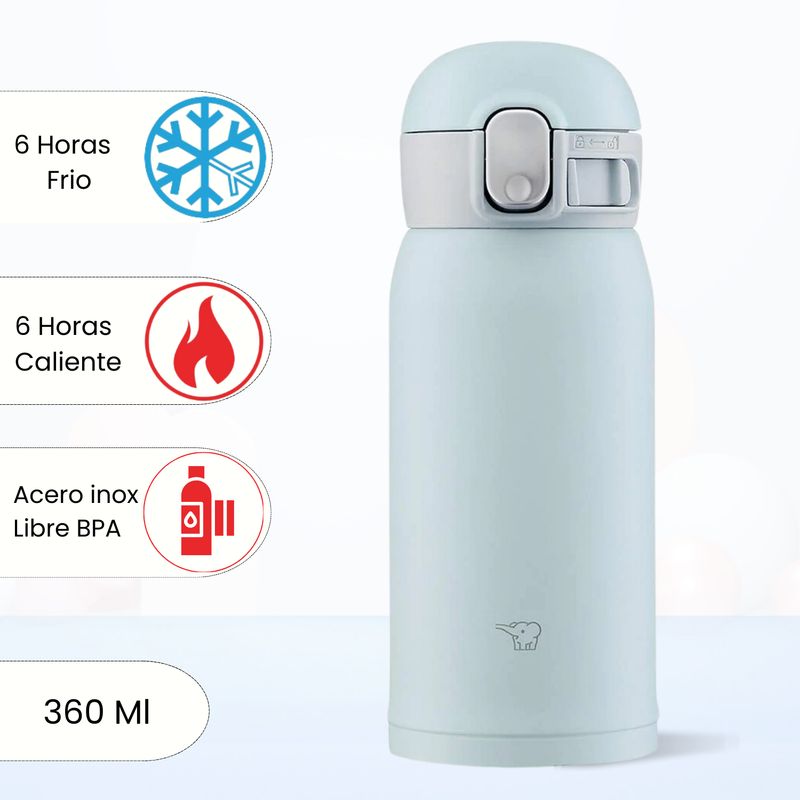 ZOJIRUSHI - Termo de Bebida Baby Mug Zojirushi Gris 360 Ml