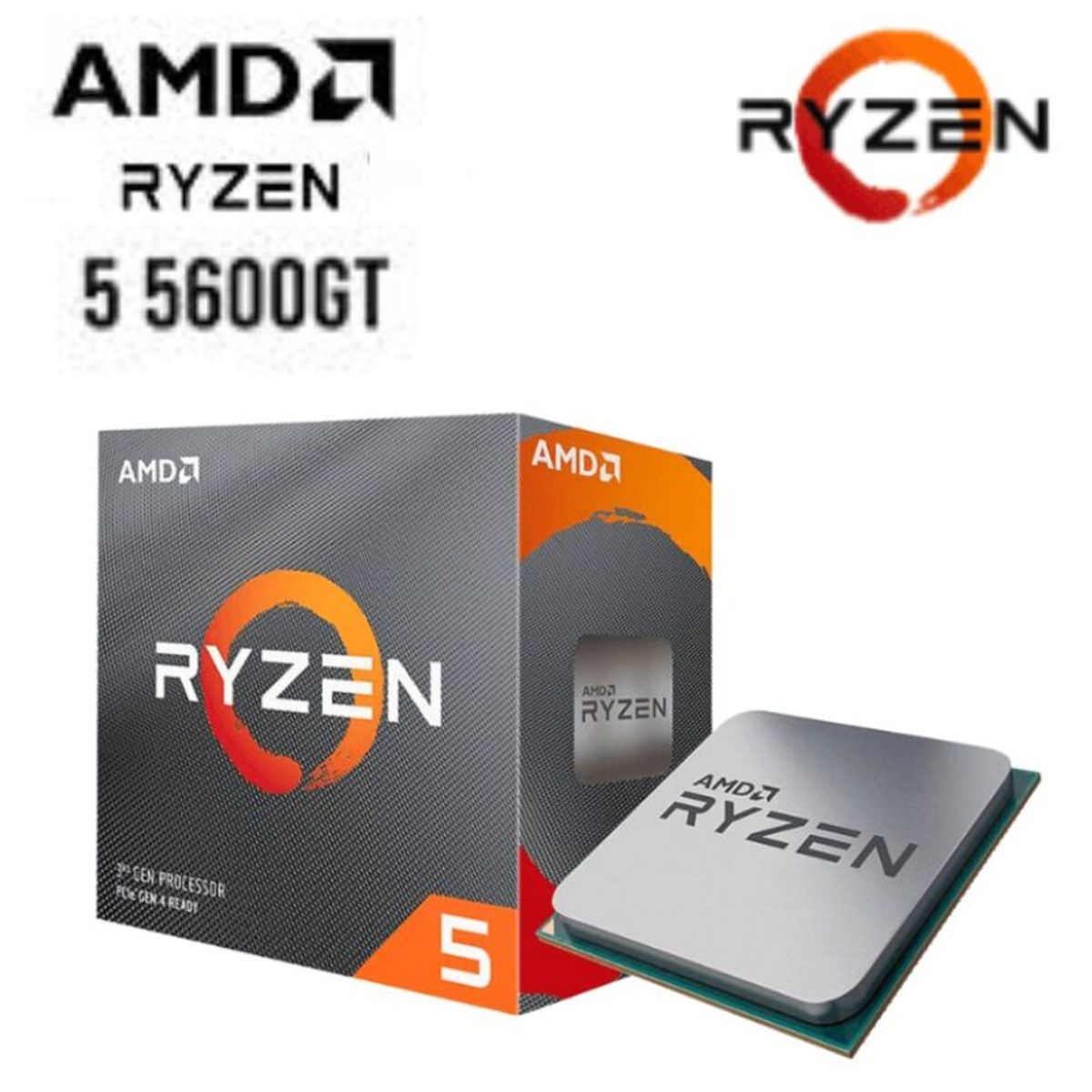 AMD - COMPUTADORA PC RYZEN 5 5600GT 3.2GHZ RAM 16GB  DISCO SOLIDO SSD 1TB